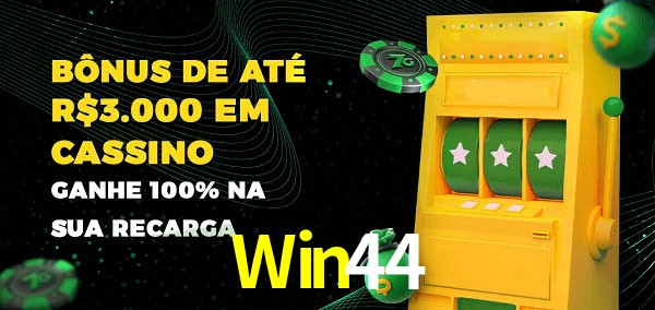 Win44 melhor bônus de depósito